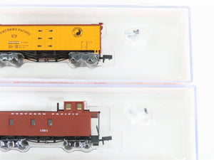 N Scale Roundhouse FourPak 89458 NP Northern Pacific Assorted Freight 4-Car Set