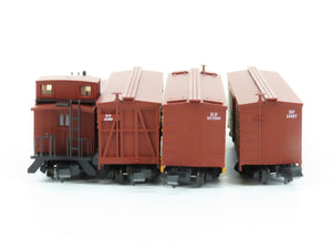 N Scale Roundhouse FourPak 89458 NP Northern Pacific Assorted Freight 4-Car Set