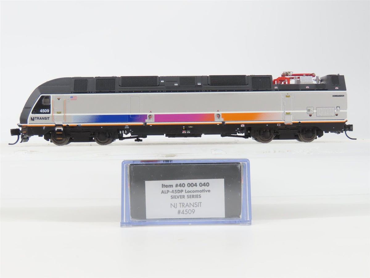 N Scale Atlas 40004040 NJ Transit ALP-45DP Electric Locomotive #4509