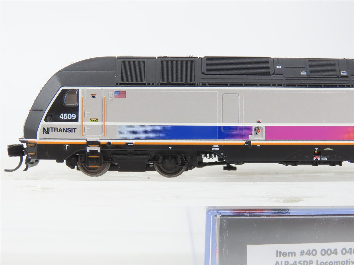 N Scale Atlas 40004040 NJ Transit ALP-45DP Electric Locomotive #4509