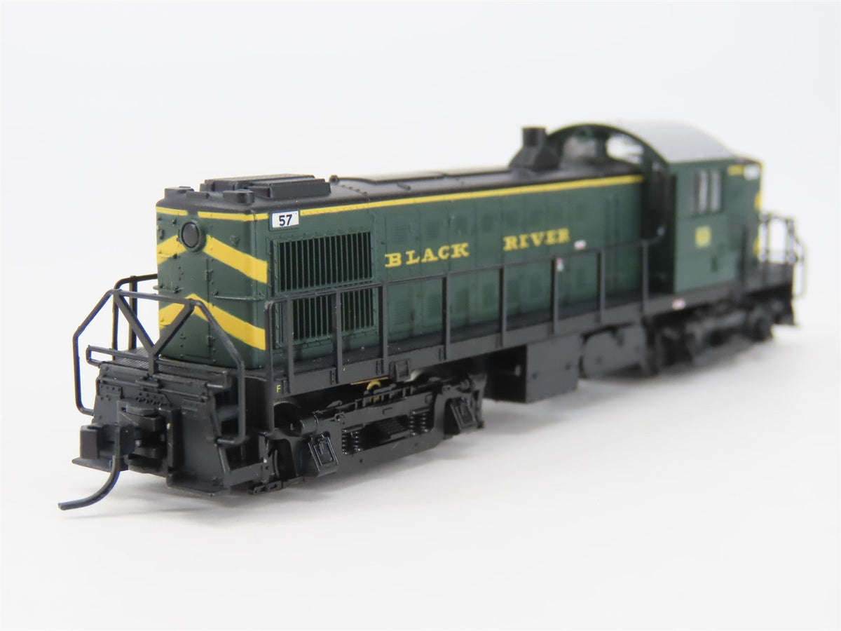 N Scale Atlas Classic 44055 Black River &amp; Western RS1 Diesel Locomotive #57