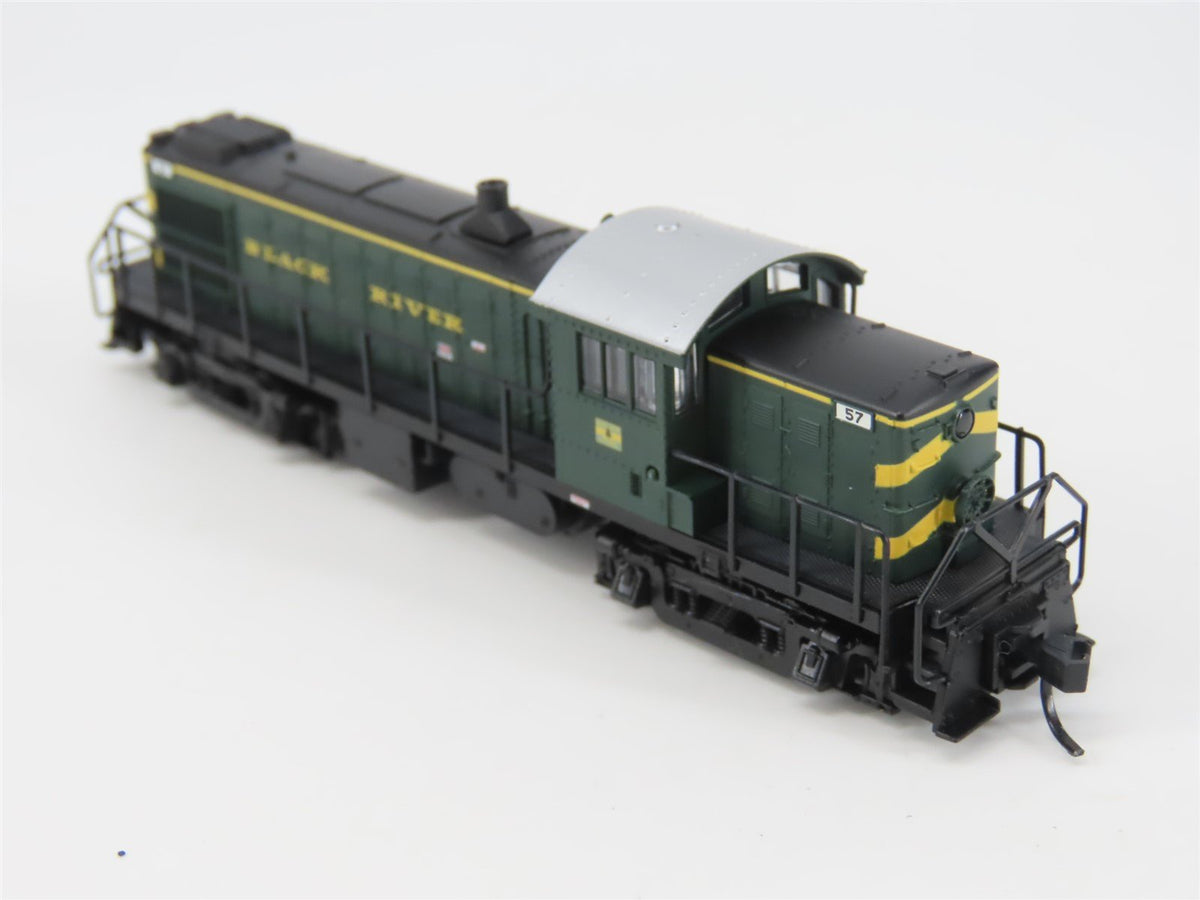 N Scale Atlas Classic 44055 Black River &amp; Western RS1 Diesel Locomotive #57