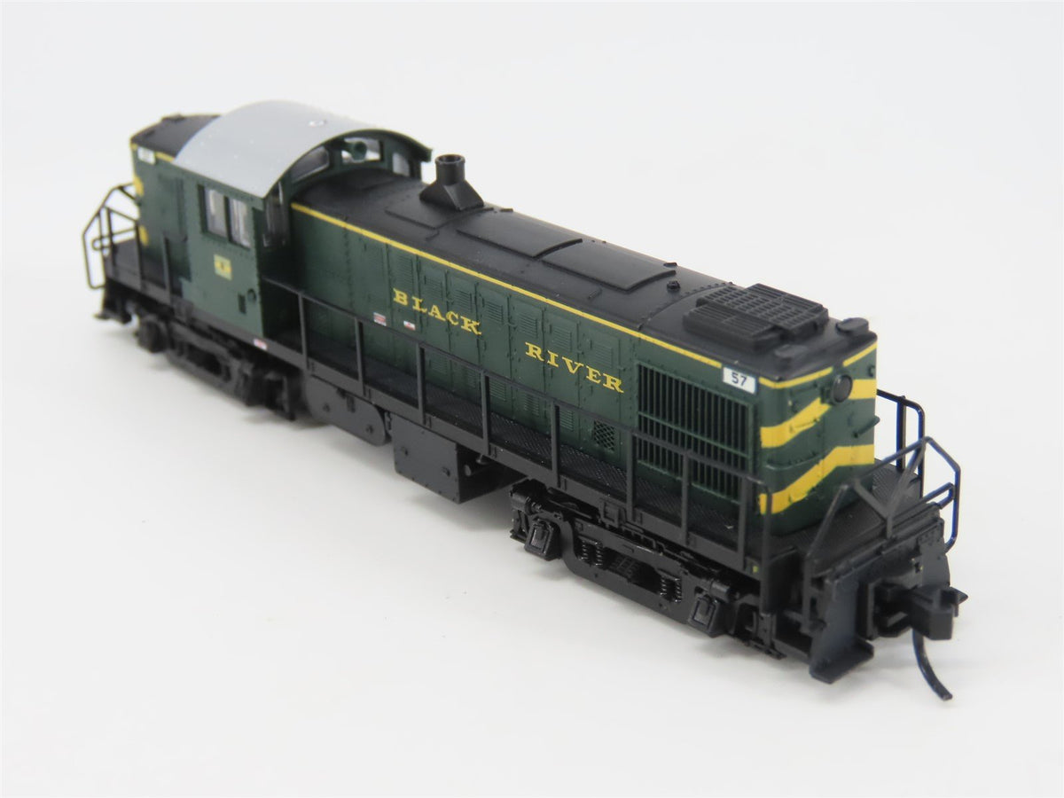 N Scale Atlas Classic 44055 Black River &amp; Western RS1 Diesel Locomotive #57
