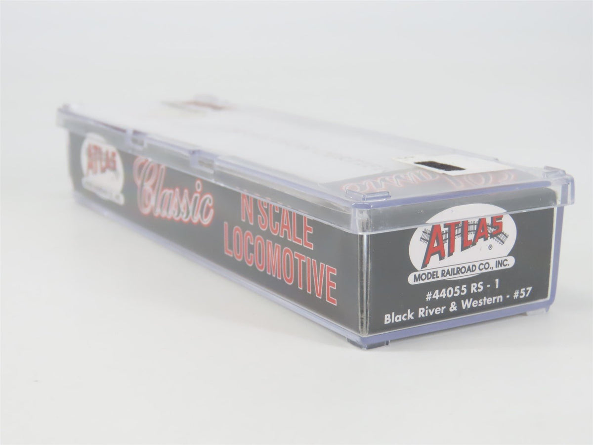 N Scale Atlas Classic 44055 Black River &amp; Western RS1 Diesel Locomotive #57