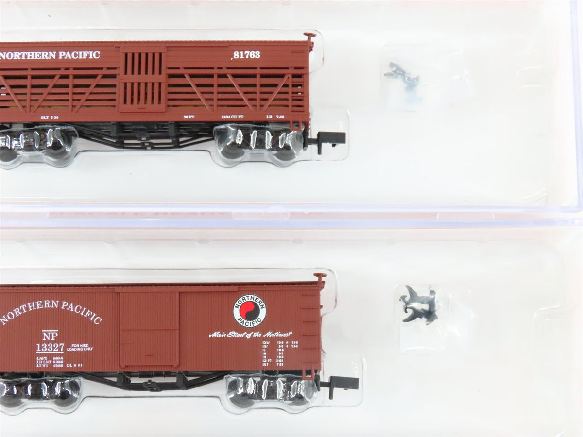 N Scale Roundhouse FourPak 89458 NP Northern Pacific Assorted Freight 4-Car Set
