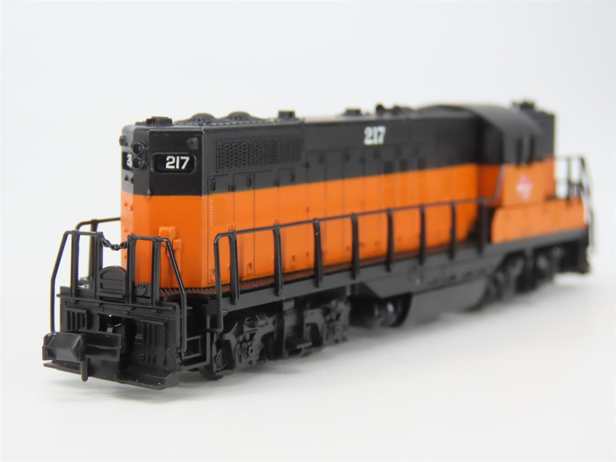 N Scale Atlas 48320 MILW Milwaukee Road GP9 Ph2 Diesel Locomotive #217