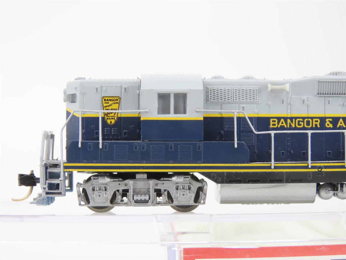 N Scale Atlas 48204 BAR Bangor &amp; Aroostook GP7 Ph2 Diesel Locomotive No#