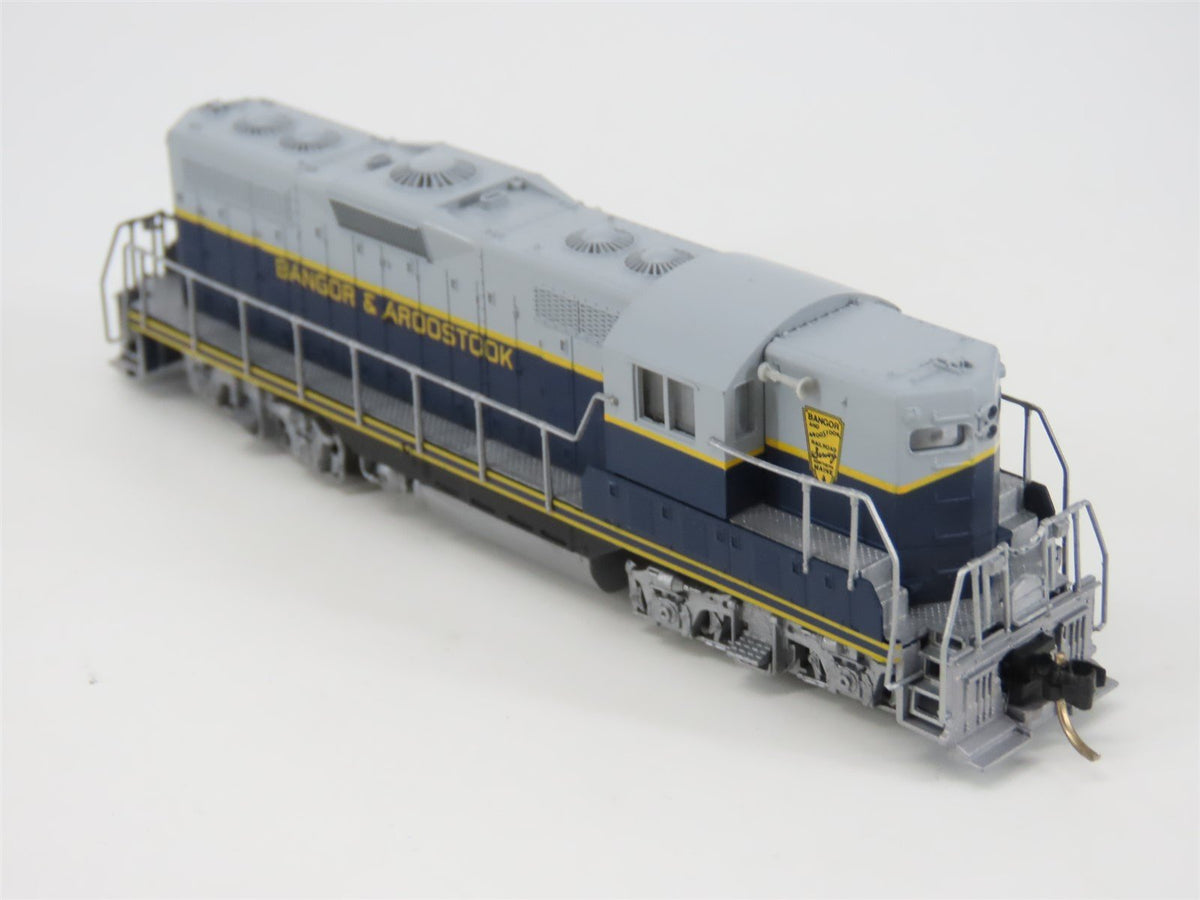 N Scale Atlas 48204 BAR Bangor &amp; Aroostook GP7 Ph2 Diesel Locomotive No#