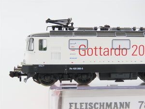 N Scale Fleischmann 781602 Gottardo Swiss Re 420 Electric Locomotive #268-5