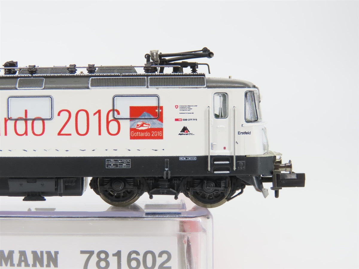 N Scale Fleischmann 781602 Gottardo Swiss Re 420 Electric Locomotive #268-5