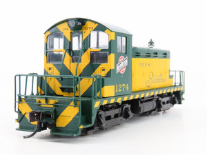 HO Walthers Mainline 910-9227 CNW Route of the 400 SW1 Diesel #1274 - DCC Ready