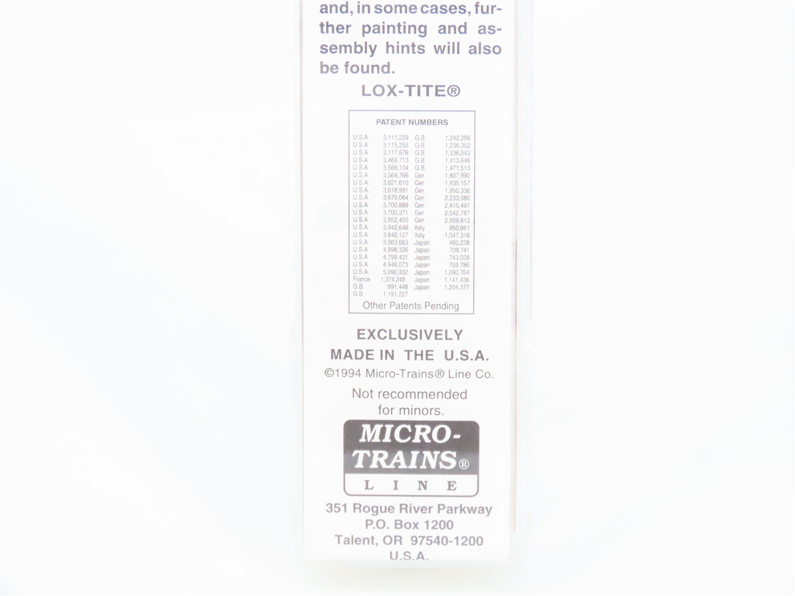 N Scale Micro-Trains MTL 54070 CP Canadian Pacific Rail Bulkhead Flat Car 317135