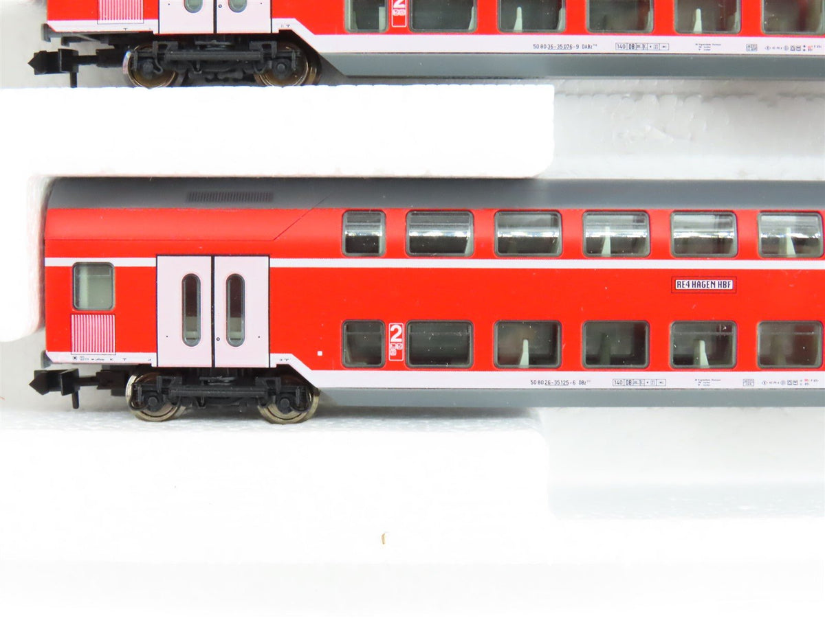 N Fleischmann 9369 DB-AG &quot;Regional Express&quot; BR 218 Diesel Passenger Train Set