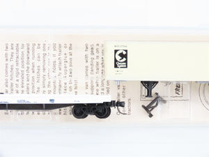 N Kadee Micro-Trains MTL 64010 ATSF Flat Car #293183 w/ Chessie System Trailer