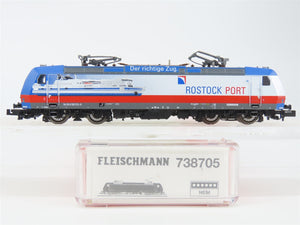 N Scale Fleischmann 738705 Tx Logistik Rostock Port 185 Electric Loco #513-9