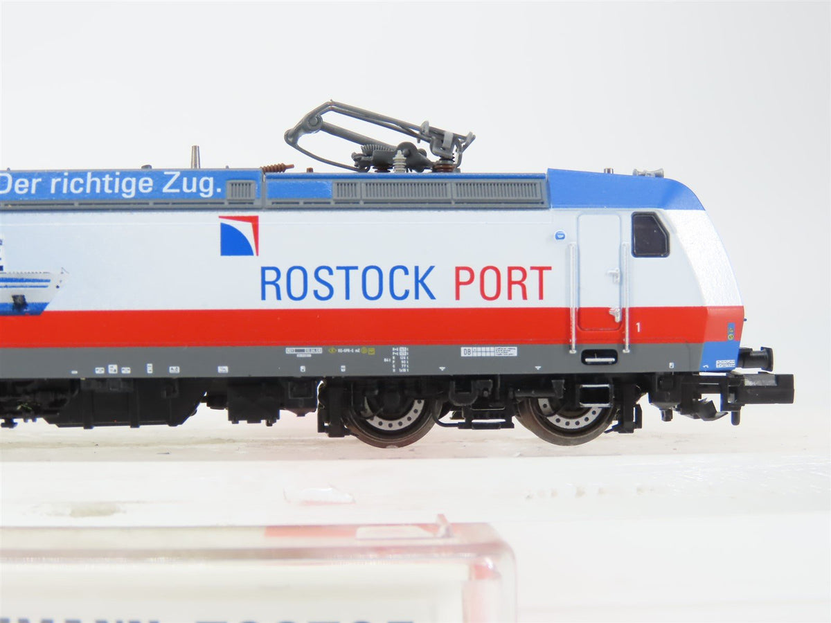 N Scale Fleischmann 738705 Tx Logistik Rostock Port 185 Electric Loco #513-9