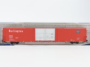 N Scale Trainworx 2904-01 CB&Q Burlington Route 86' Auto Boxcar #15003
