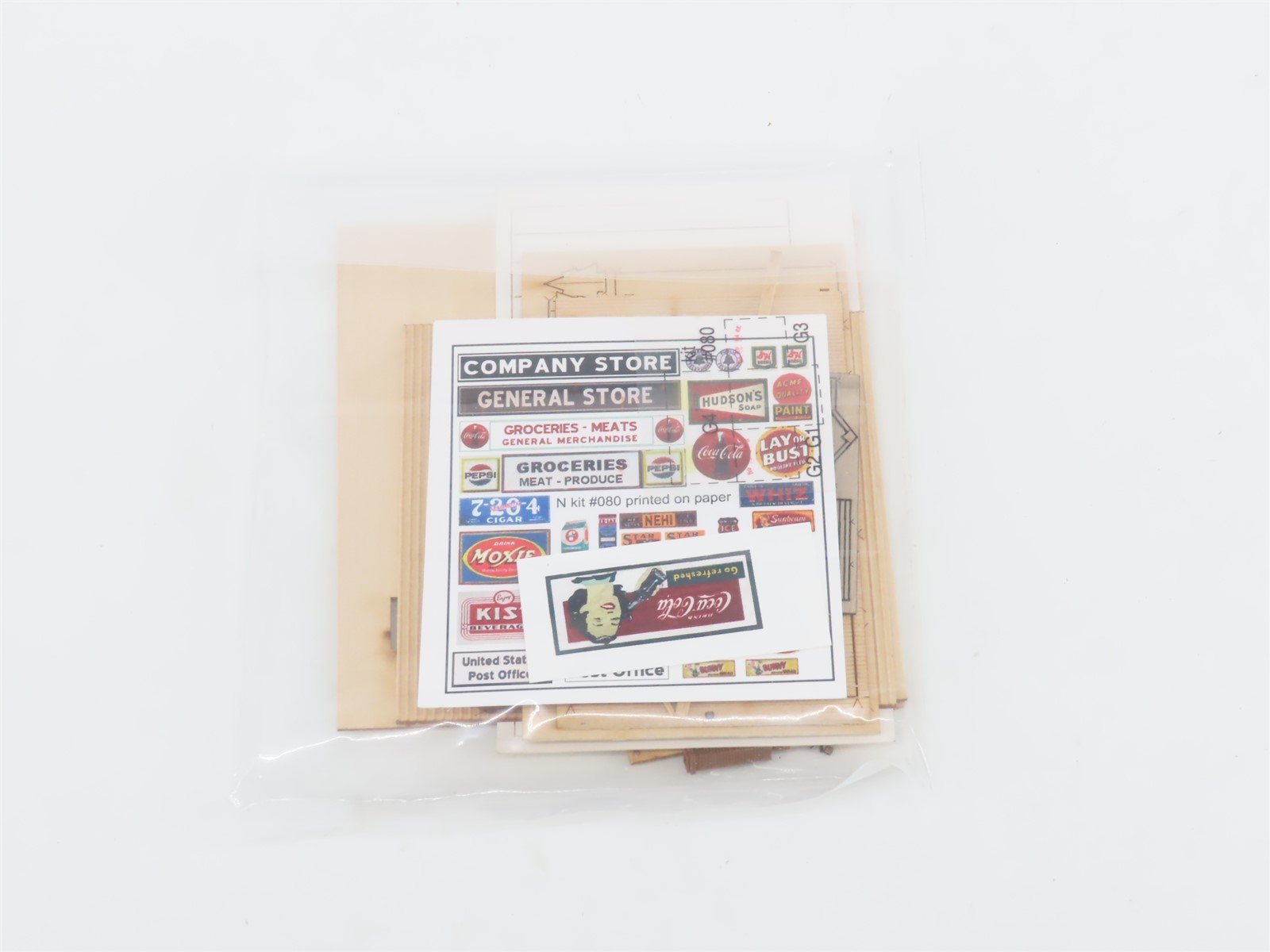 N 1/160 Scale Blair Line Laser-Cut Kit 080 Blairstown General Store