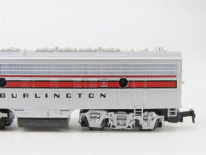 N Scale Life-Like CBQ Burlington F7A Diesel Locomotive #166A