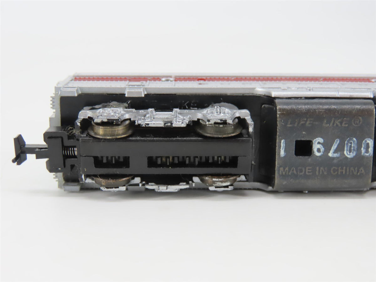 N Scale Life-Like CBQ Burlington F7A Diesel Locomotive #166A