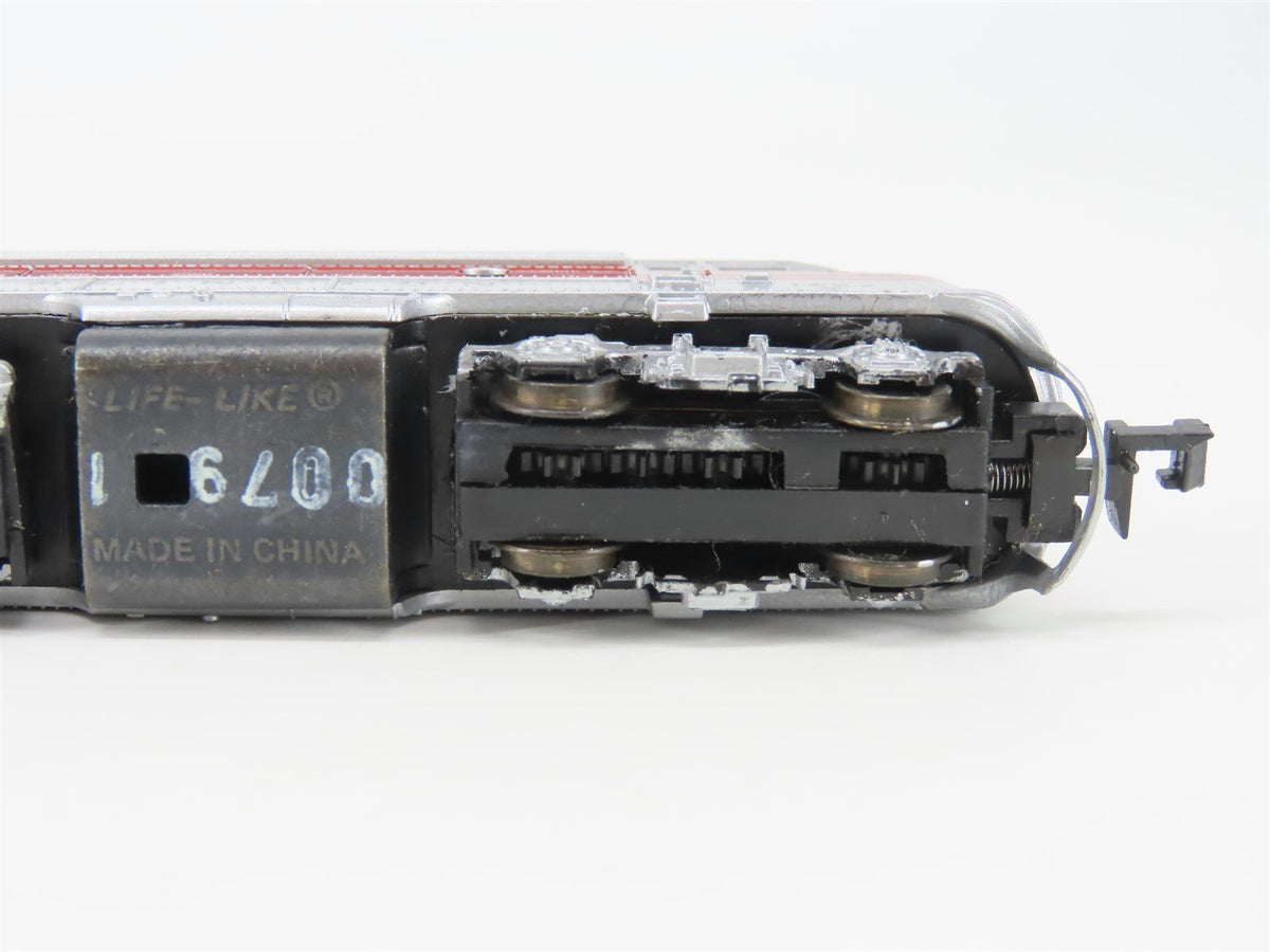 N Scale Life-Like CBQ Burlington F7A Diesel Locomotive #166A