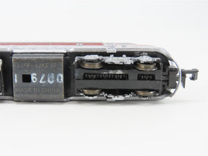 N Scale Life-Like CBQ Burlington F7A Diesel Locomotive #166A