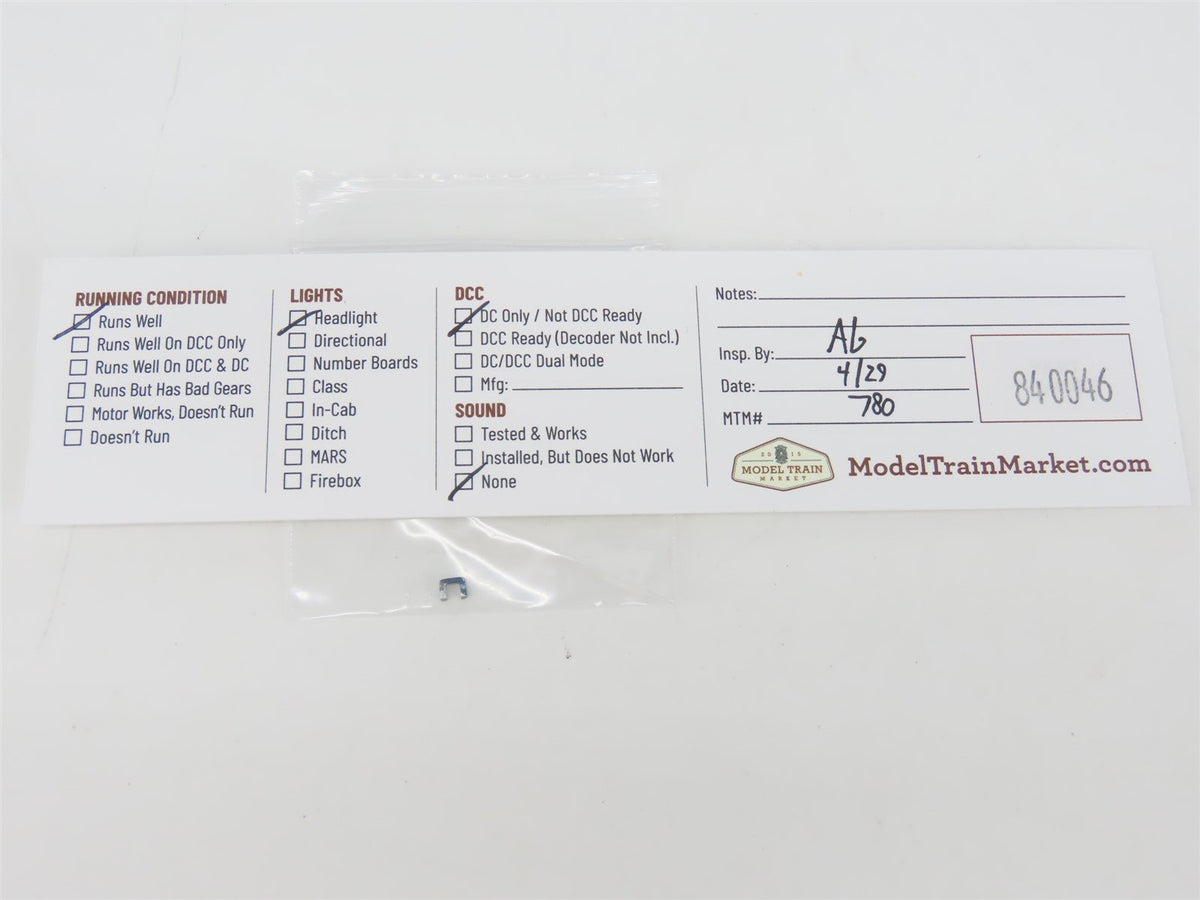N Scale Life-Like 7216 Richmond Fredericksburg &amp; Potomac E8A Diesel Loco #1006