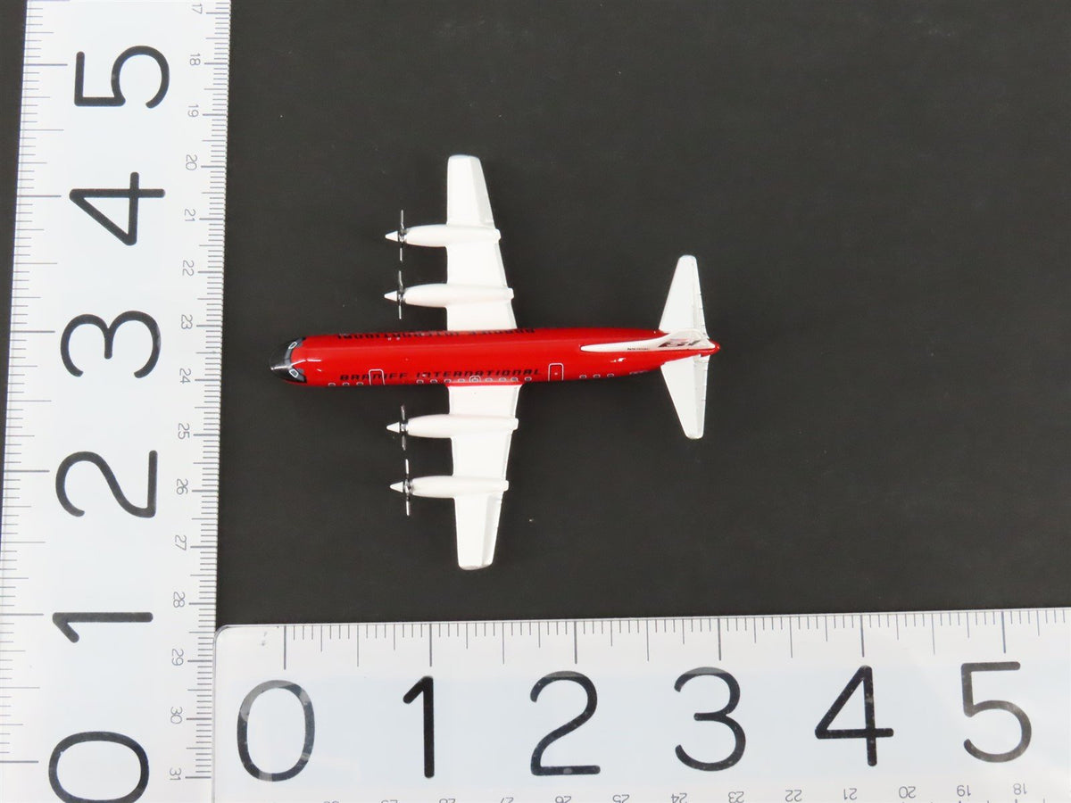 1:400 Scale AeroClassics Die-Cast Braniff Int&#39;l L-188C Electra Airliner N9709C