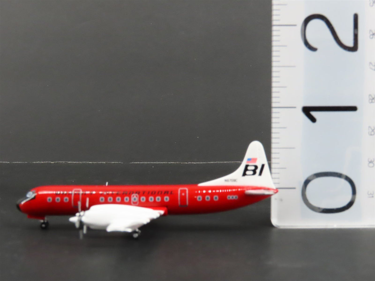 1:400 Scale AeroClassics Die-Cast Braniff Int&#39;l L-188C Electra Airliner N9709C