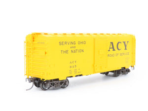HO Scale Kadee 4045 ACY Road of Service 40' Single Door Box Car #845