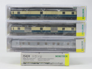 N Scale Trix 15424 DB Deutsche Bahn ExprD14117 Passenger 3-Car Set