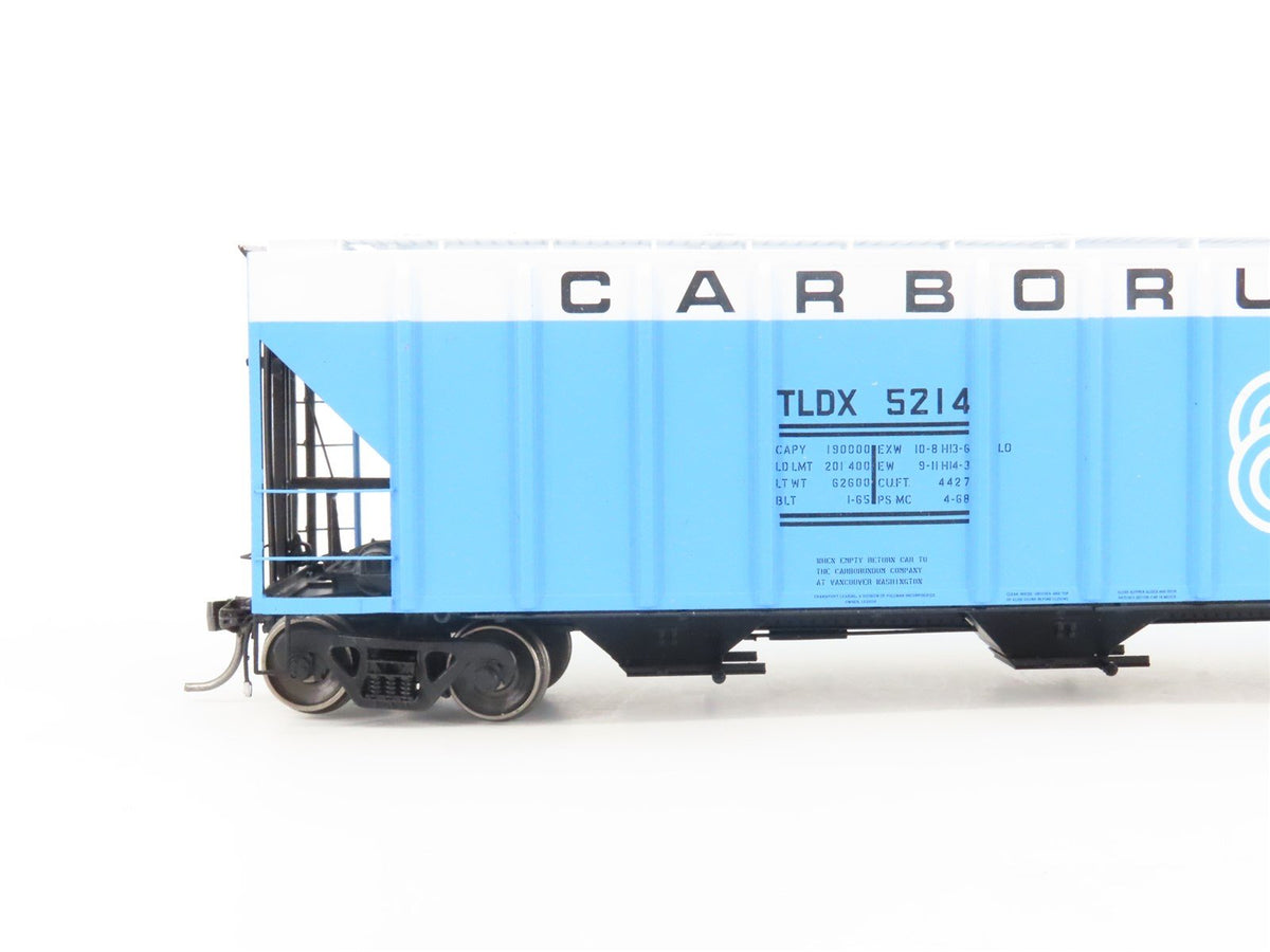 HO Scale ExactRail Platinum EP-80211-3 TLDX Carborundum 3-Bay Hopper #5214