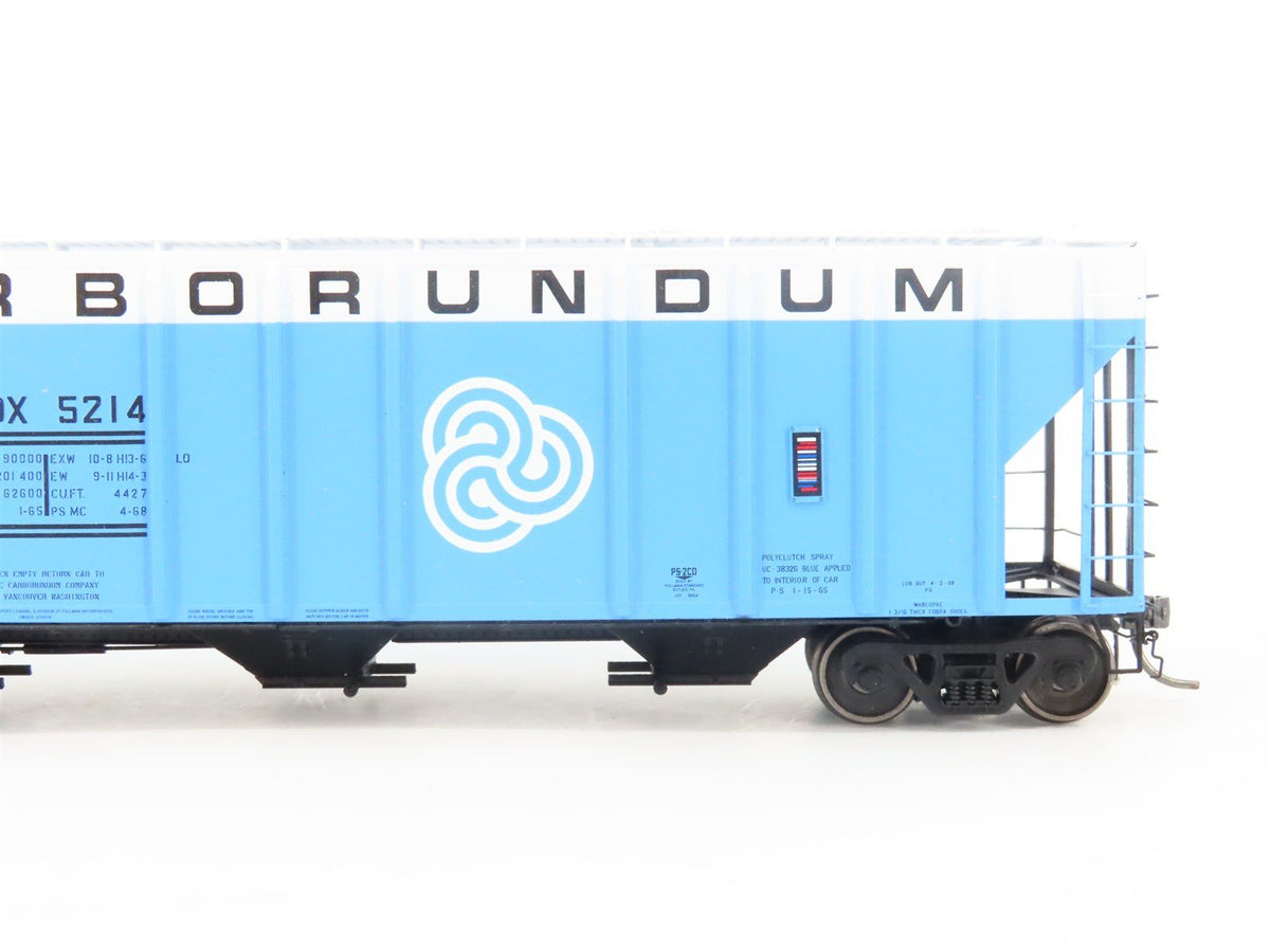HO Scale ExactRail Platinum EP-80211-3 TLDX Carborundum 3-Bay Hopper #5214
