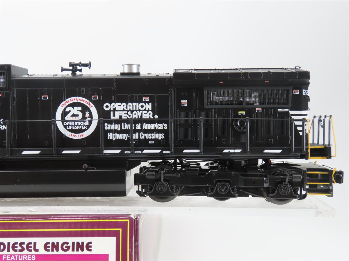 O Gauge 3-Rail MTH 20-20117-1 NS Norfolk Southern OLS Dash 9 Diesel #9252 wSound
