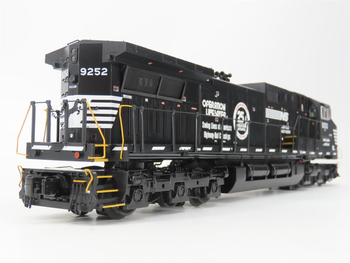 O Gauge 3-Rail MTH 20-20117-1 NS Norfolk Southern OLS Dash 9 Diesel #9252 wSound