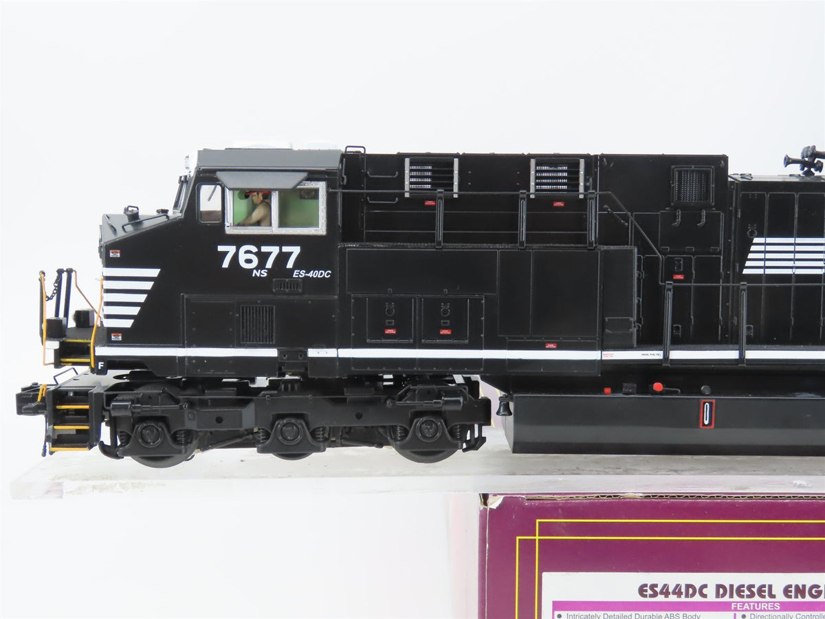 O Gauge 3-Rail MTH 20-20917-1 NS Norfolk Southern ES44DC Diesel #7677 wSound