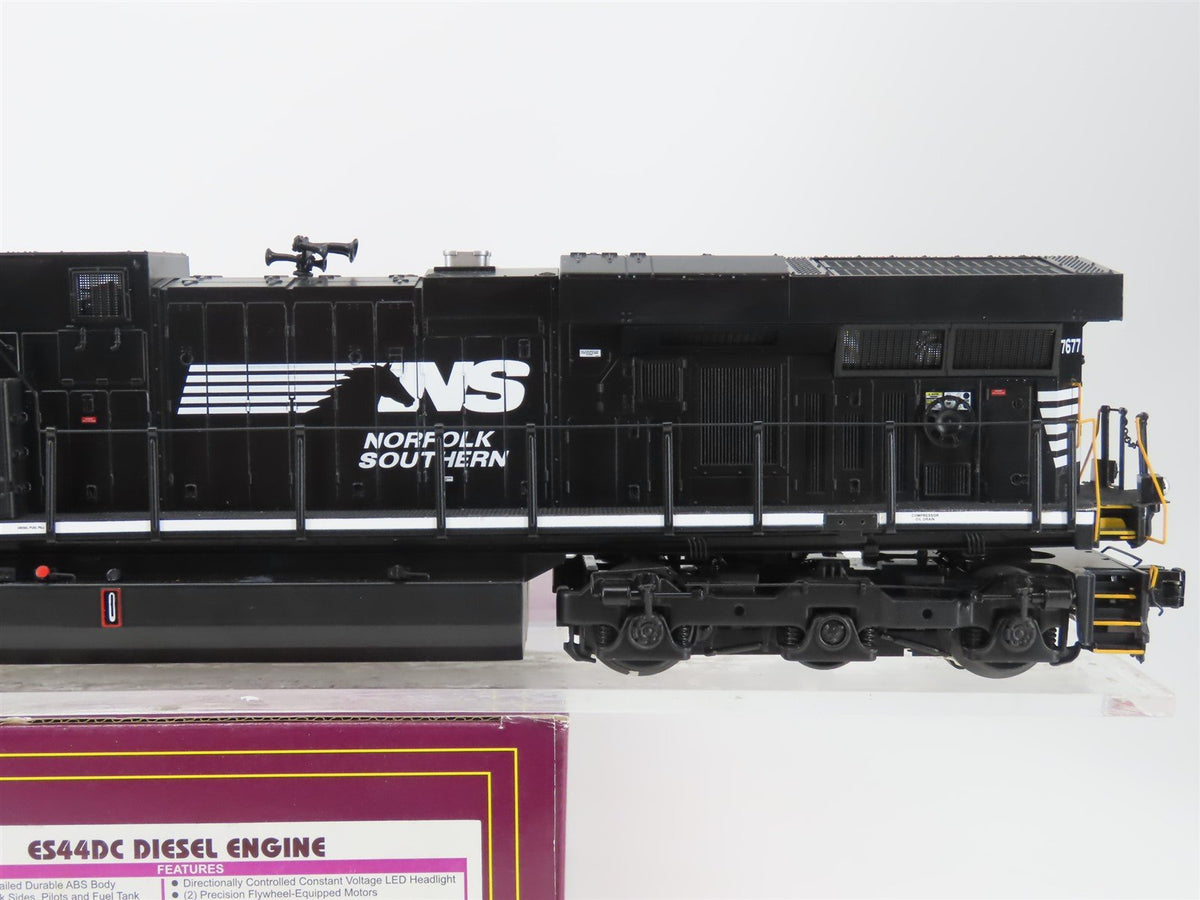 O Gauge 3-Rail MTH 20-20917-1 NS Norfolk Southern ES44DC Diesel #7677 wSound