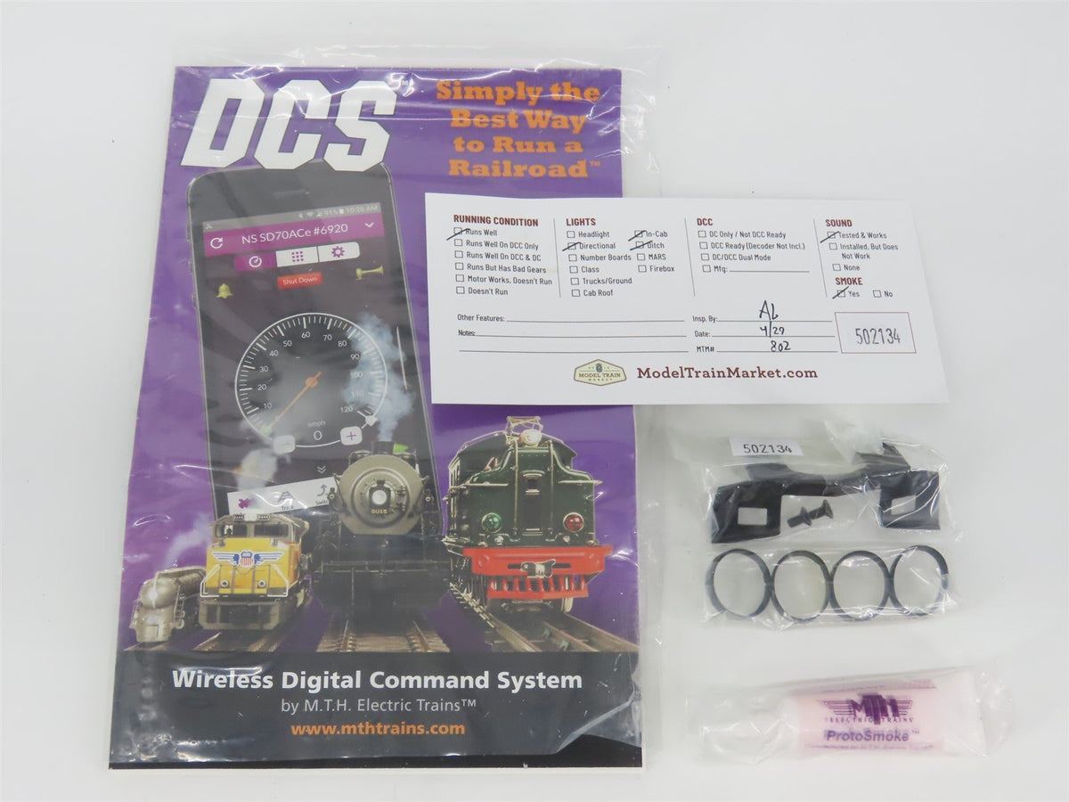 O Gauge 3-Rail MTH 20-20917-1 NS Norfolk Southern ES44DC Diesel #7677 wSound