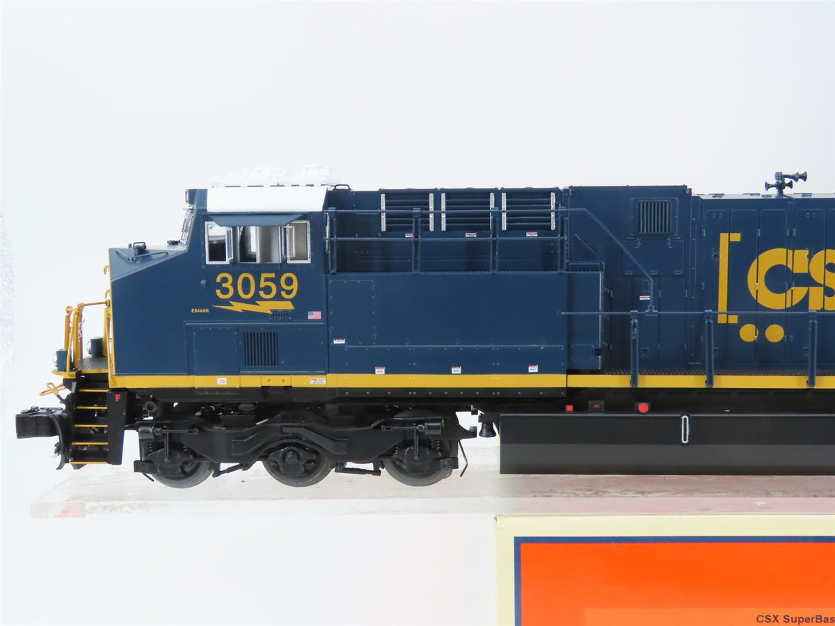 O Gauge 3-Rail Lionel 2433449 CSX ES44AH Diesel #3059 UNPOWERED w/Legacy &amp; Sound