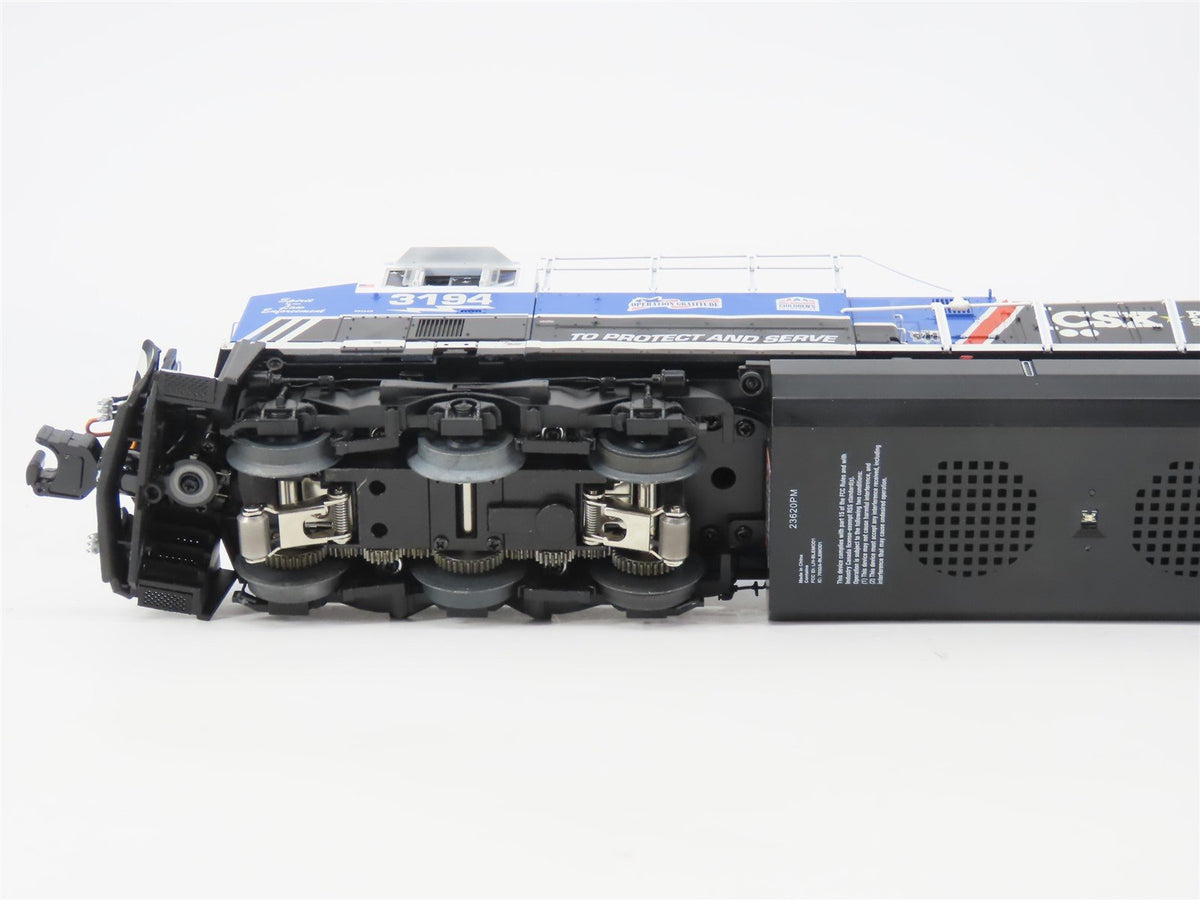 O Gauge 3-Rail Lionel 2033630 CSX Pride in Service ES44AH Diesel #3194 w/Legacy