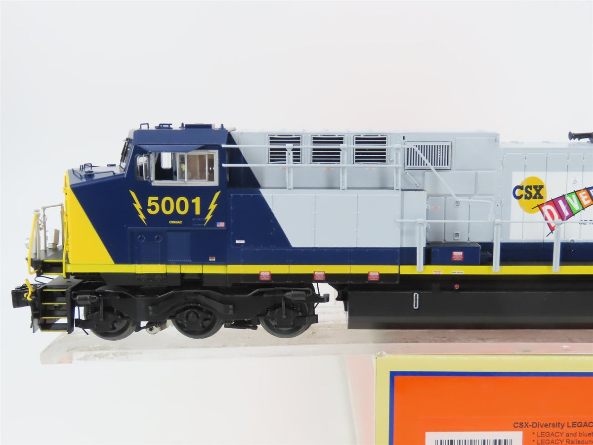 O Gauge 3-Rail Lionel 6-84849 CSX Diversity AC6000CW Diesel #5001 w/Legacy