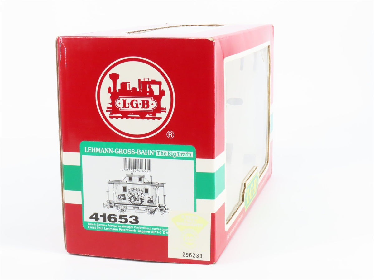 G Scale LGB 41653 Circus Caboose