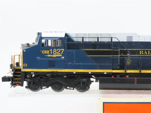 O Gauge 3-Rail Lionel 2433580 CSX B&O Heritage ES44AH Diesel #1827 w/Legacy