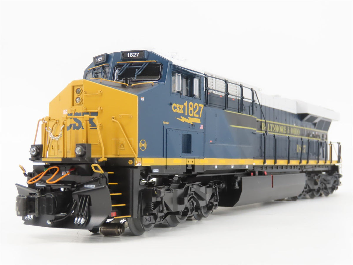 O Gauge 3-Rail Lionel 2433580 CSX B&amp;O Heritage ES44AH Diesel #1827 w/Legacy