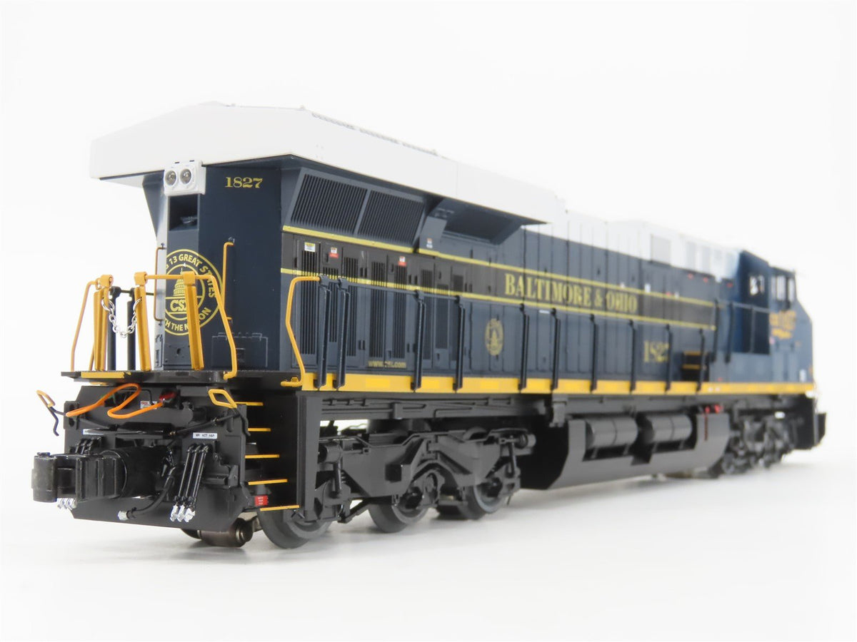 O Gauge 3-Rail Lionel 2433580 CSX B&amp;O Heritage ES44AH Diesel #1827 w/Legacy