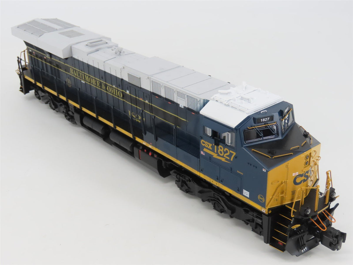 O Gauge 3-Rail Lionel 2433580 CSX B&amp;O Heritage ES44AH Diesel #1827 w/Legacy