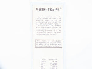 N Kadee Micro-Trains MTL 64010 TOFC ATSF Flat Car #293274 w/ NYC Trailer