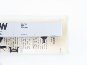 N Scale Kadee Micro-Trains MTL 64010 TOFC ATSF Flat Car #293138 w/ NW Trailer