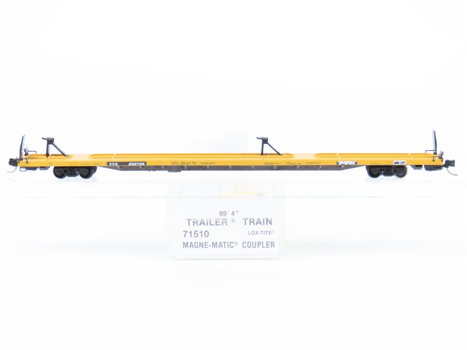 N Scale Micro-Trains MTL #71510 TTX 89' Trailer Train Flat Car #252705