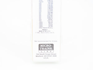 N Scale Micro-Trains MTL #71510 TTX 89' Trailer Train Flat Car #252705